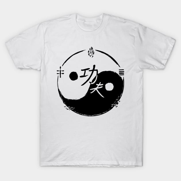 Yingyang symbol T-Shirt by Nikokosmos